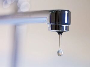 Let water drip to avoid freezing pipes